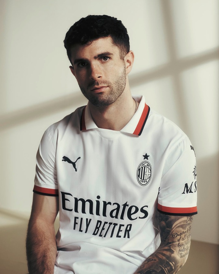 maillot ac milan rose